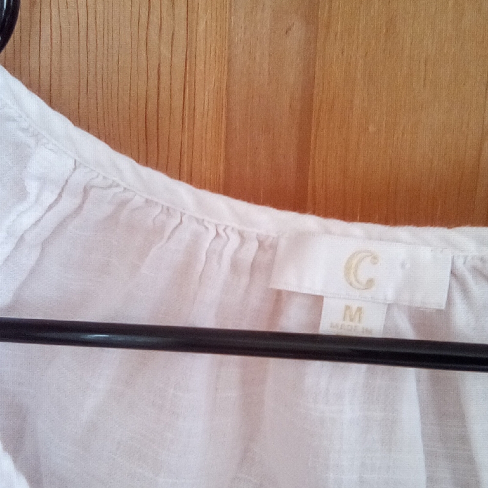 C Women's Elegant White Top